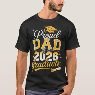 Stolzer Vater eines Absolventen der Klasse 2026 Se T-Shirt