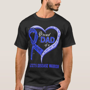 Stolzer Vater eines Behcet-Kriegers T-Shirt
