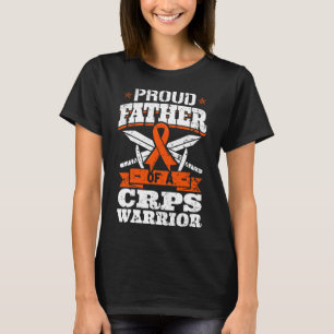 Stolzer Vater eines CRPS-Kriegers RSD-Bewusstseins T-Shirt