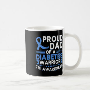 Stolzer Vater eines Diabetes-Warrior T1d-Bewusstse Kaffeetasse