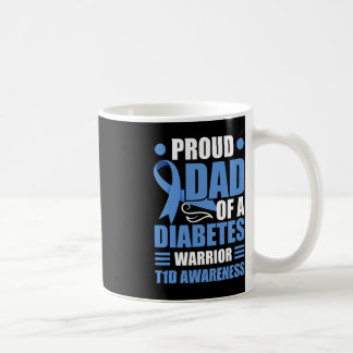 Stolzer Vater eines Diabetes-Warrior T1D-Bewusstse Kaffeetasse