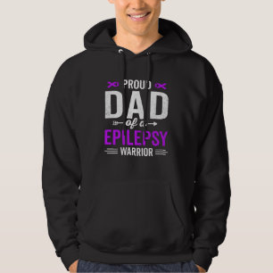 Stolzer Vater eines Epilepsie-Kriegers Überlebende Hoodie