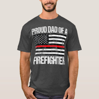 Stolzer Vater eines Feuerwehrmanns T-Shirt