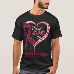 Stolzer Vater eines Hirnaneurysma-Kriegers T-Shirt