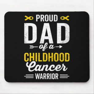 Stolzer Vater eines Krebserlebnisüberlebens im Kin Mousepad