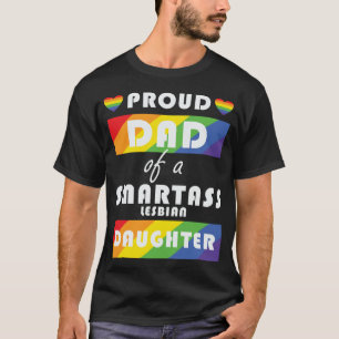 Stolzer Vater eines lesbischen LGBT-Töpfers T-Shirt