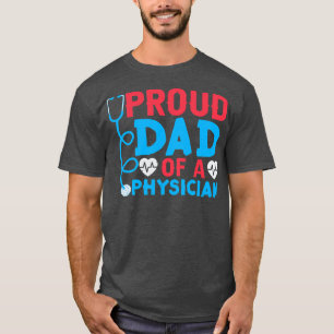 Stolzer Vater eines Medizinstudenten Md Arzt Vater T-Shirt