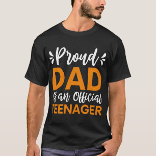Stolzer Vater eines Offiziellen Teenagers T-Shirt