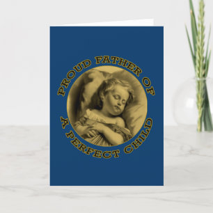 STOLZER VATER EINES PERFEKTEN KINDES KARTE