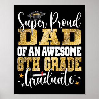 Stolzer Vater eines Phantastischen 8. Grades 2023 Poster