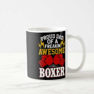 Stolzer Vater eines Phantastischen Boxer-Shirts fü Kaffeetasse