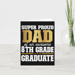 Stolzer Vater eines Phantastischen Grades 8. Grade Karte