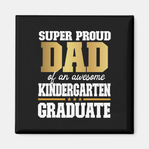 Stolzer Vater eines Phantastischen Kindergartenstu Magnet