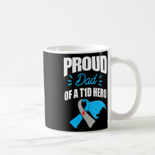 Stolzer Vater eines T1d-Helden Typ-1-Diabetes-Vate Kaffeetasse