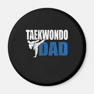 Stolzer Vater eines Taekwondo-Kämpfers - Geschenki Magnet