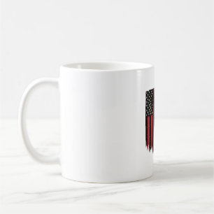 Stolzer Vater einiger frecher Kinder Patriotisches Kaffeetasse