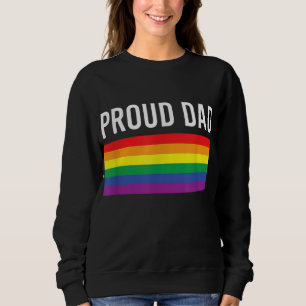 Stolzer Vater - Gay Pride LGBTQ Vater Eltern Sweatshirt