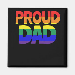 Stolzer Vater LGBT Vater Gay Pride Lesben Prix Magnet