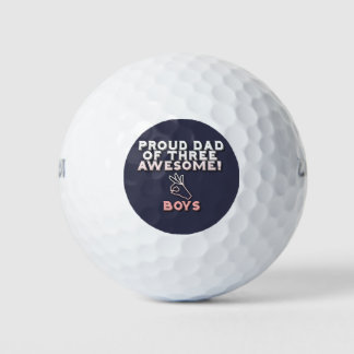 Stolzer Vater von drei großartigen Jungs.. Golfball