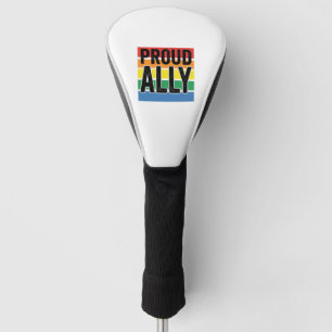Stolzer Verbündeter Vintage-Pride-Support-Shirt-De Golf Headcover