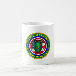 Stolzer Veteran der Civil Affairs der Armee Kaffeetasse