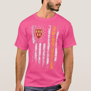 Stolzer Veteran des 32. Luft- und Raketenabwehrkom T-Shirt