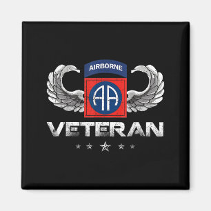 Stolzer Veteran des 82. Luftlandedivisions Fallsch Magnet