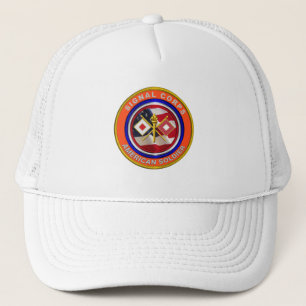 Stolzer Veteran des Army Signal Corps Truckerkappe