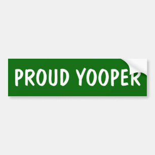 Stolzer Yooper Autoaufkleber
