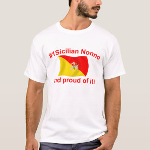 Stolzes #1 sizilianisches Nonno T-Shirt
