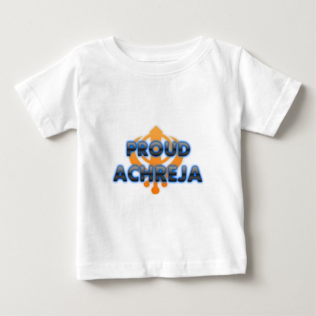 Stolzes Achreja, Achreja Stolz Baby T-shirt (Vorderseite)