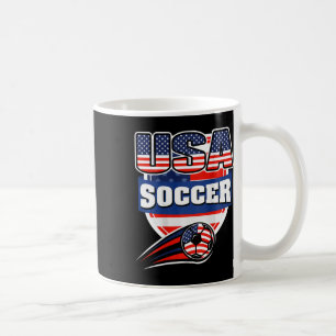 Stolzes Amerika-Fußballfans-Trikot - USA-Flagge Fo Kaffeetasse