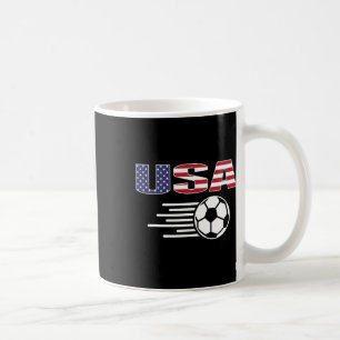 Stolzes Amerika-Fußballfans-Trikot - USA-Flagge Fo Kaffeetasse