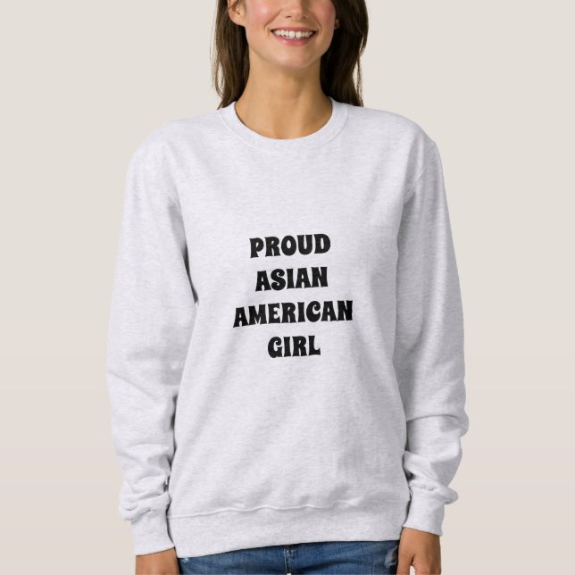 Stolzes amerikanisches Mädchen, Sweatshirt (Vorderseite)