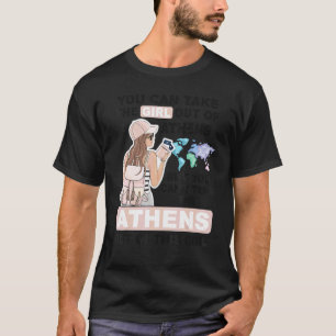 Stolzes Athener Mädchen Cooles Mädchen aus Athen T-Shirt