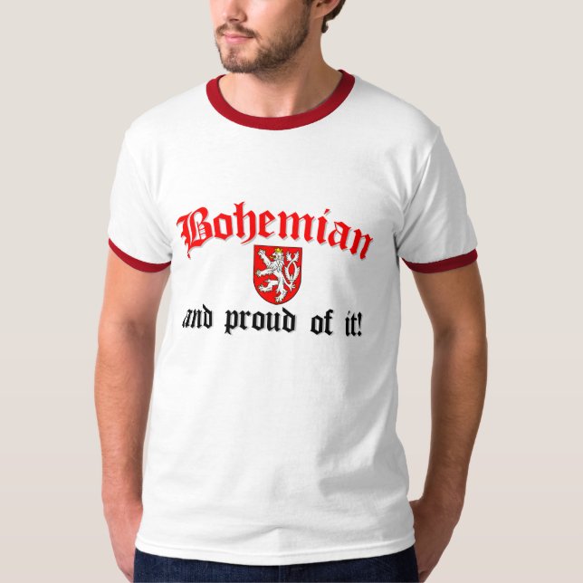 Stolzes Bohemisches T-Shirt (Vorderseite)