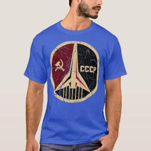 Stolzes CCCP-Shirt Vintages russisches Raumfahrtpr T-Shirt