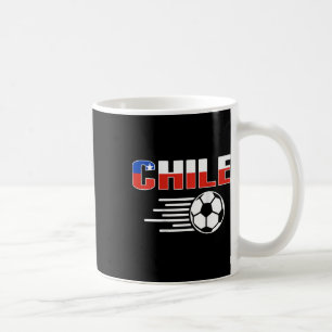 Stolzes Chile-Fußball-Liebhaber-Trikot Stolz Chile Kaffeetasse