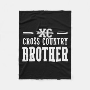 Stolzes Cross Country Bruder Team Liebe Srit Cc Ge Fleecedecke
