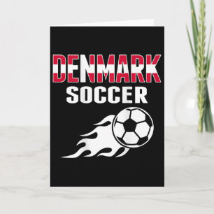 Stolzes Dänemark Fußball Liebhaber Jersey - Dänisc Karte