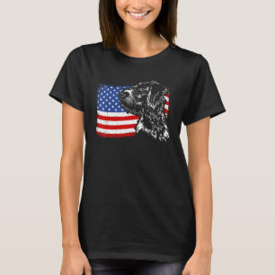 Stolzes deutsches Drahthaar Zeigeramerikanischer F T-Shirt
