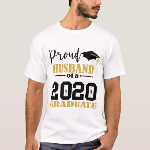 Stolzes Ehemann eines Absolventen 2020 T-Shirt