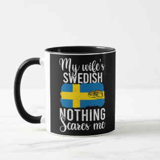 Stolzes Ehemann schwedischer Ehefrau Männer nichts Tasse