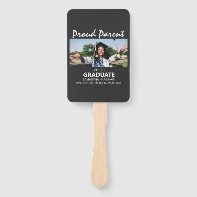 Stolzes Eltern des Absolventen | FOTO Fächer (Vorderseite)