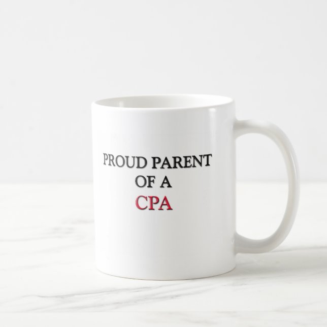 Stolzes Elternteil von CPA Tasse (Rechts)