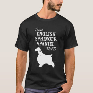 Stolzes englischer Springerspaniel-Vater-Shirt T-Shirt