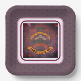 Stolzes Erbe lebt weiter Pappteller