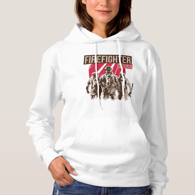 Stolzes Feuerwehrschiff Hoodie (Vorderseite)