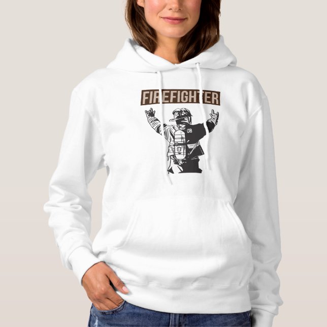 Stolzes Feuerwehrschiff Hoodie (Vorderseite)