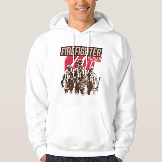 Stolzes Feuerwehrschiff Hoodie (Vorderseite)